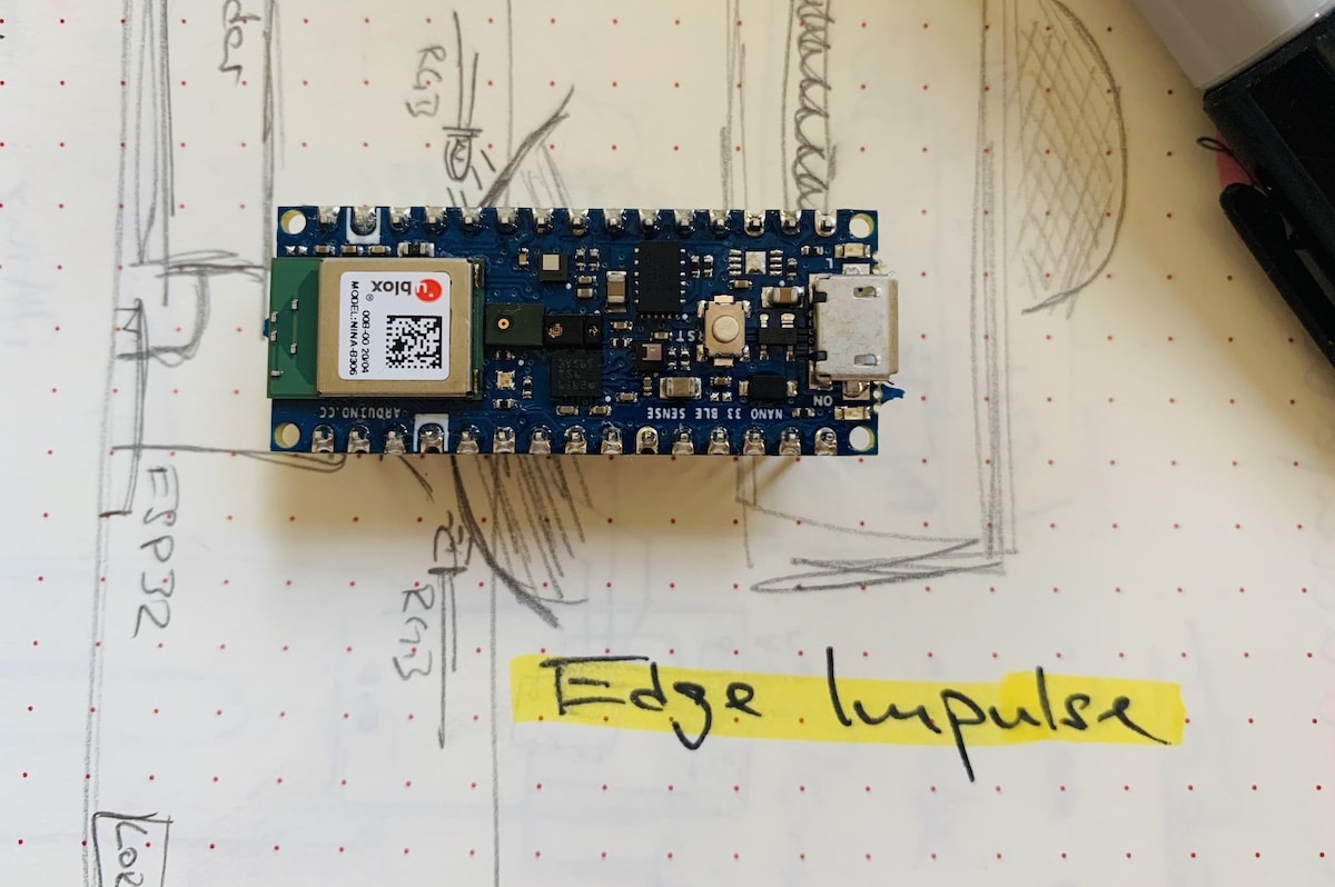 Arduino Nano 33 BLE Sense and Edge Impulse