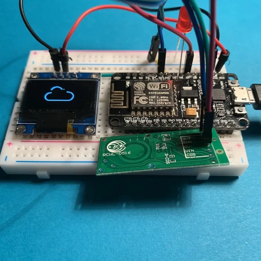 ESP8266 Umbrella Reminder