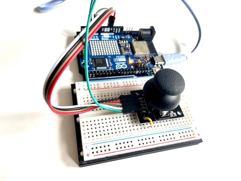 Direction of the Arduino Joystick