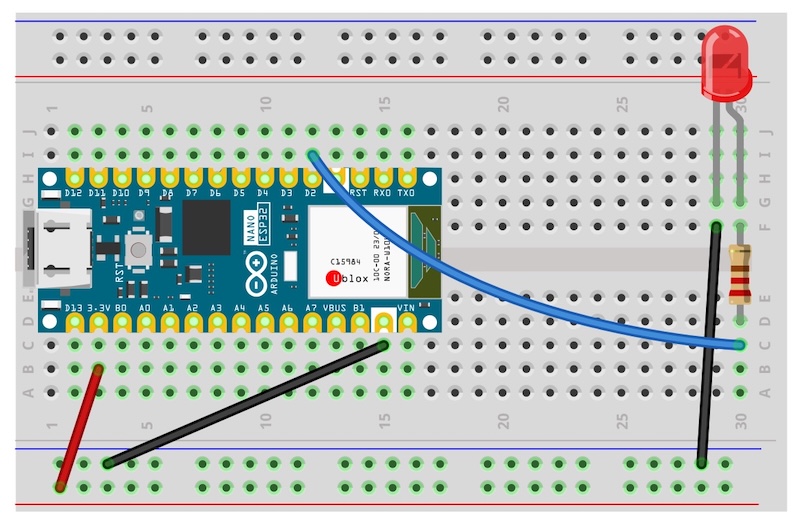 ESP32 Web Server with connected LED